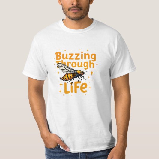 チカダの熱狂的ギフト Tシャツ (正面)