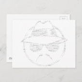 チカナは低文字 ポストカード (正面/裏面)