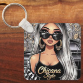チカナスタイルキーチェーン キーホルダー (正面)