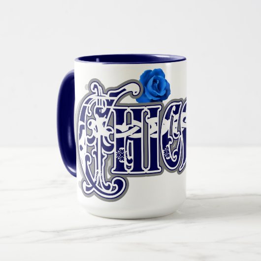 チカナバンダナプリント マグカップ (正面左)