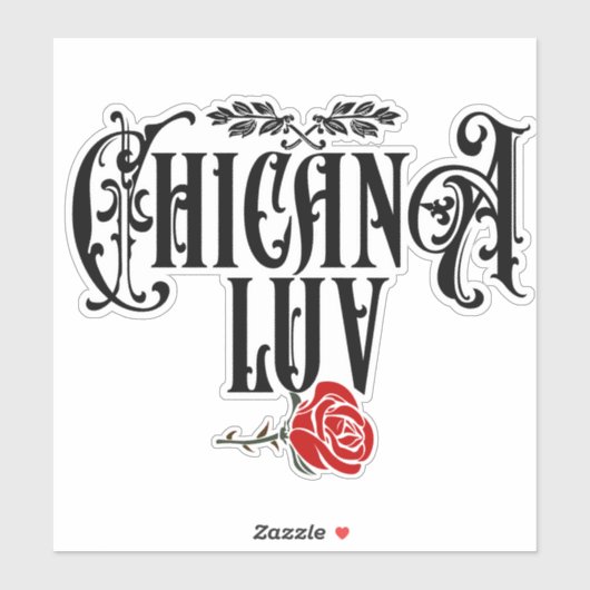 チカナラブカーデカールシール シール (シート)