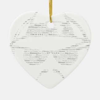 チカナ乗りロー文字ローライダー セラミックオーナメント