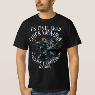 チカマウガの戦い アメリカ南北戦争 ジョージ・トーマス Tシャツ