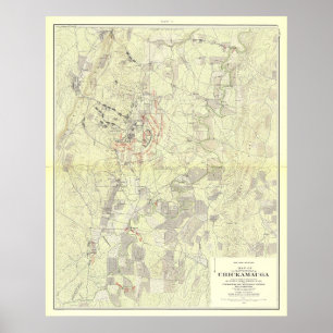 チカマウガの戦い ポスター