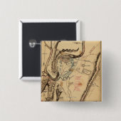 チカマウガの戦い – 南北戦争パノラママップ4 缶バッジ (正面&裏面)