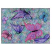 チカラフルョウ飛んでいる-喜び- カッティングボード (正面)