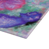 チカラフルョウ飛んでいる-喜び- カッティングボード (角)