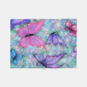 チカラフルョウ-飛んでいるジョイ フリースブランケット (正面(横))