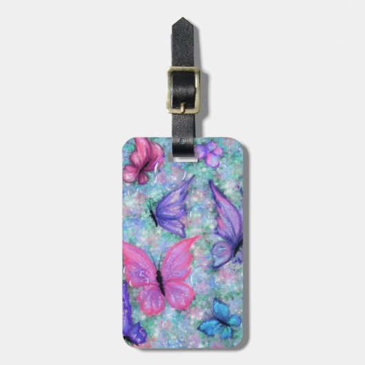 チカラフルョウ-飛んでいるジョイ ラゲッジタグ (正面縦)