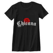 チカーナの赤いバラ Tシャツ