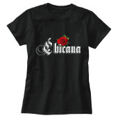 チカーナの赤いバラ Tシャツ