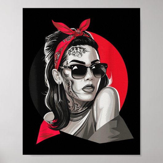 チカーノチカーナラザバリオタトゥーアート死_4 ポスター (正面)