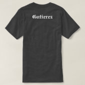 チカーノラブ オーダーネーム Tシャツ (デザイン裏面)