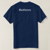 チカーノラブ カスタムネーム Tシャツ (デザイン裏面)