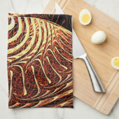 チガーフィッシュ キッチンタオル (四つ折り)