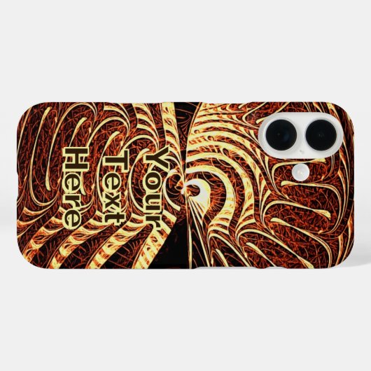 チガーフィッシュ Case-Mate iPhoneケース (裏面 (横))