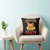 チキおもしろいン好きの贈熱狂するり物、ユーモア クッション (椅子)