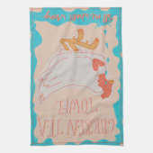 チキティタABBAチキンティータオル キッチンタオル (縦)