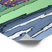 チキバードプラムポスター ポスター (角)