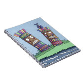 チキバードプラム手帳 ノートブック (右側)