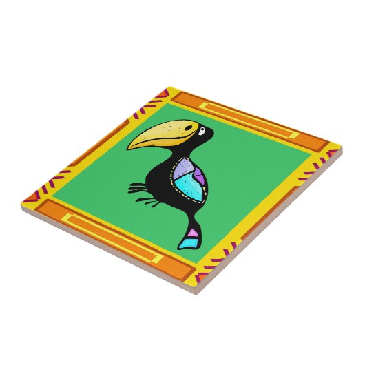 チキバード タイル (側面)