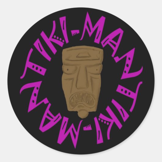 チキマン ラウンドシール (正面)