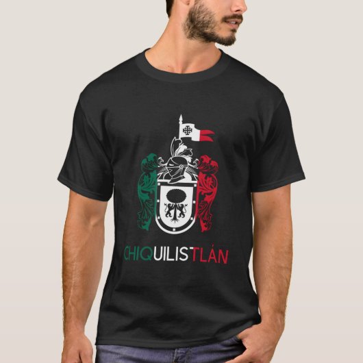 チキリストランハリスコ州メキシコ州エンブレムイーグル Tシャツ (正面)