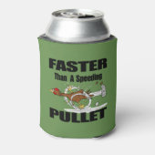 チキンおもしろいのランニング漫画の缶クーラー 缶クーラー (缶裏面)