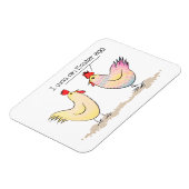 チキンおもしろいはイースターの卵マグネットだった マグネット (左側)