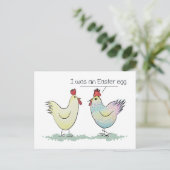 チキンおもしろいはイースター卵だった シーズンポストカード (スタンド正面)