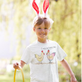 チキンおもしろいはイースター卵だった Tシャツ