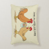 チキンおもしろいイースターエッグ狩り漫画 アクセントクッション (正面(垂直))
