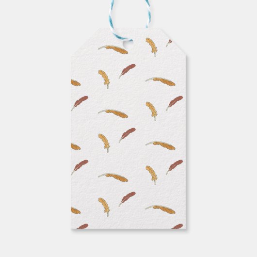 チキンおもしろいクリスマス ギフトタグ (裏面)