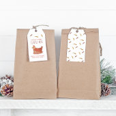 チキンおもしろいクリスマス ギフトタグ