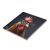 チキンおもしろいグメガネ タイル (側面)