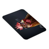 チキンおもしろいグメガネ マグネット (右側)