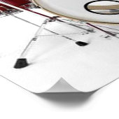 チキンおもしろいファンキーポスター ポスター (角)