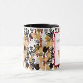 チキンおもしろいプリン |チキン引用文モーニングユーモア マグカップ (中央)