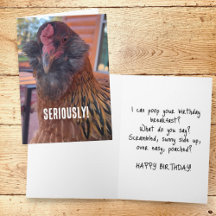 チキンおもしろいヘッドのクローズアップ写真