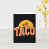 チキンおもしろいミームトレンディータコトランプ常時チッケ カード (黄色い花)