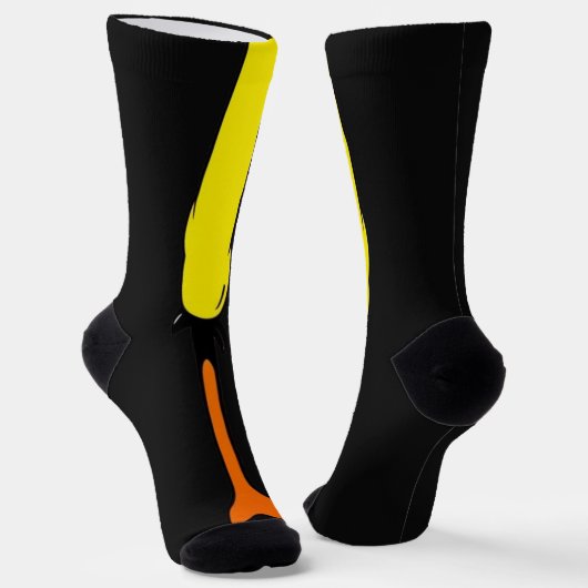 チキンおもしろいレッグ足ソックス膝動物 ソックス (傾斜あり)