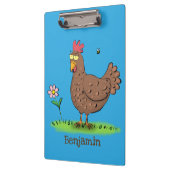 チキンおもしろい素朴なお洒落漫画 クリップボード (左)