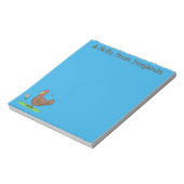 チキンおもしろい素朴なお洒落漫画 ノートパッド (回転)