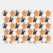 チキンおもしろい誕生日 ラッピングペーパーシート (正面)