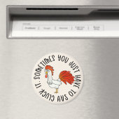 チキンおもしろい マグネット (インサイチュ (食洗機))