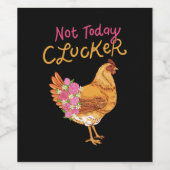 チキンおもしろい ワインラベル (シングルラベル)