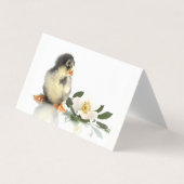 チキンおもしろい・折り畳み名刺 名刺 (正面)