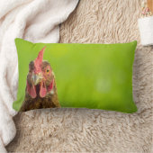 チキンおもしろい-装飾用クッション ランバークッション (ブランケット)