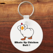 チキンお尻ホートアップチキンお尻! キーホルダー (正面)