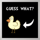 チキンお尻 ポスター (正面)